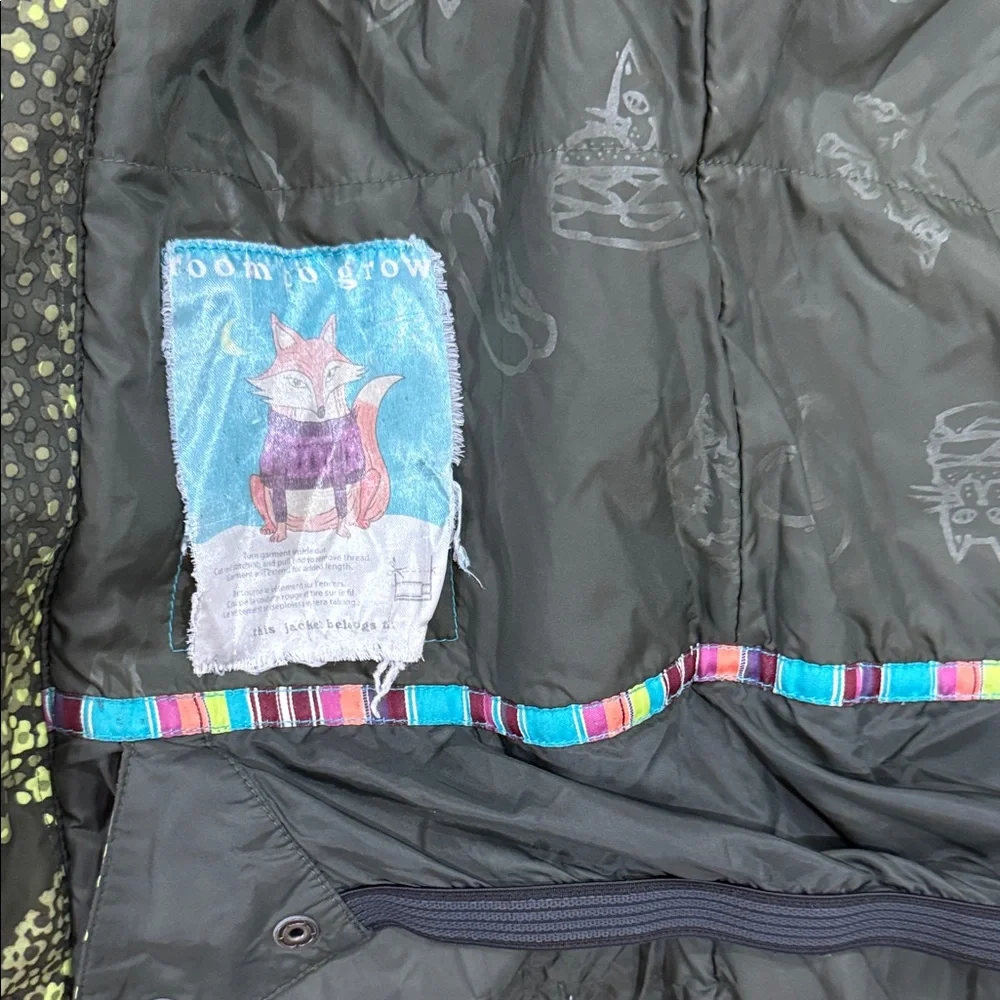 Burton Elstar Floral Camouflage Hooded Winter Jacket Size Medium 10/12